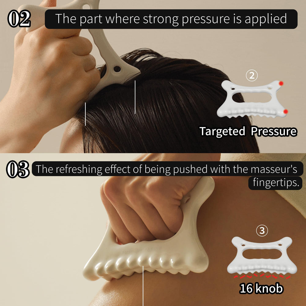 ROSE DE JARDIN gua sha cerámico belleza coreana para cuidado en casa.
