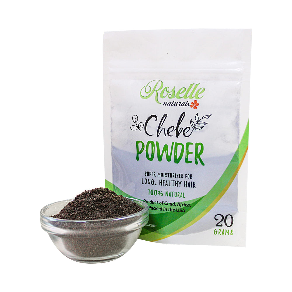 Roselle Naturals Polvo Chebe para uso doméstico en tratamientos capilares