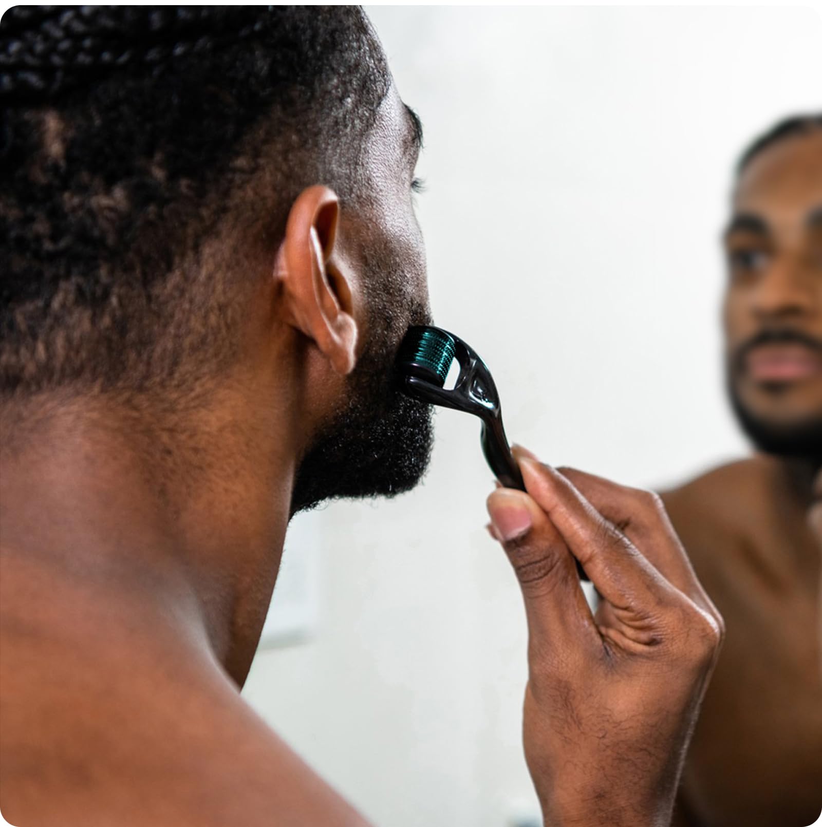 ROSELYNBOUTIQUE Rodillo Derma para rostro: uso suave para piel más suave