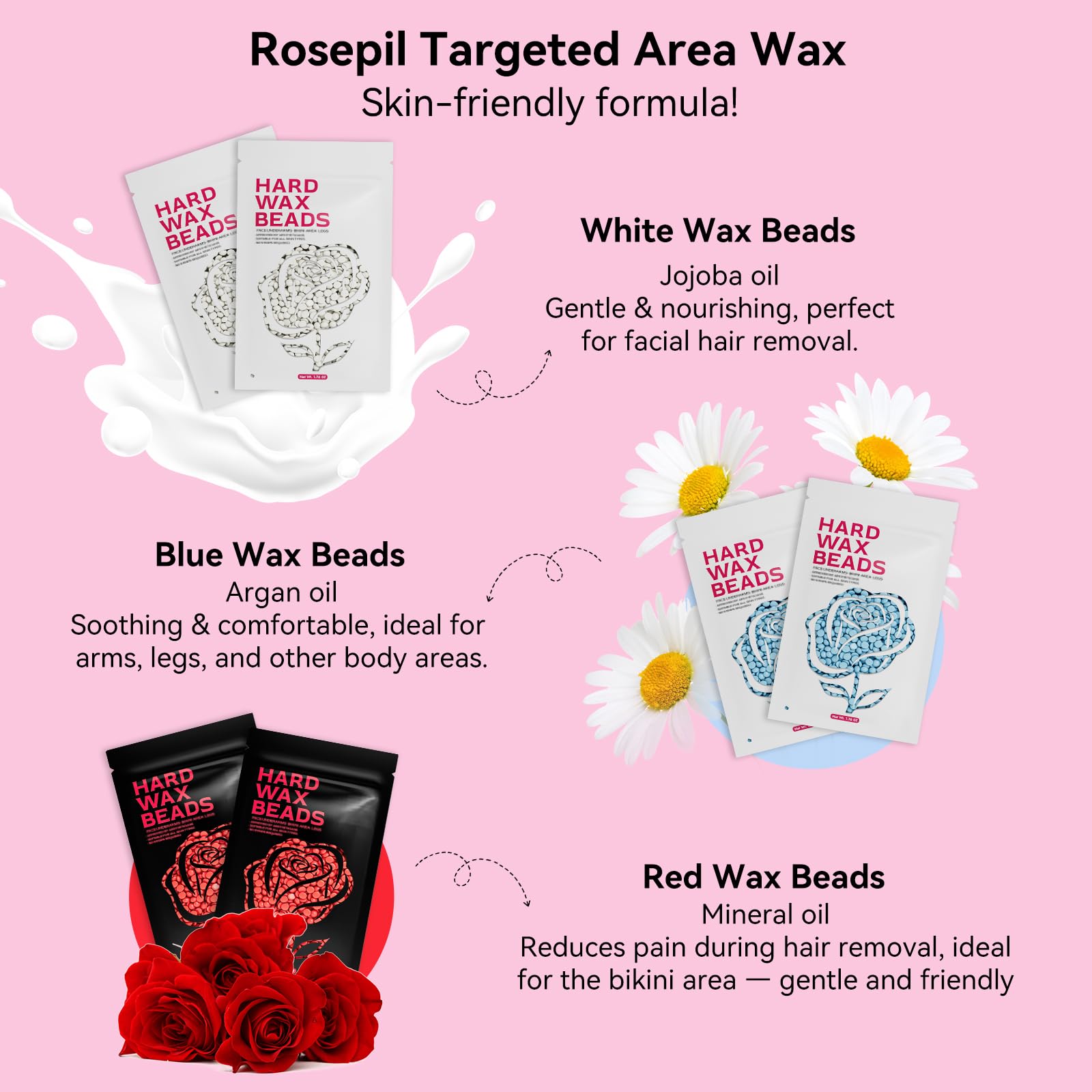 Rosepil herramientas incluidas para uso fácil y preciso en casa.