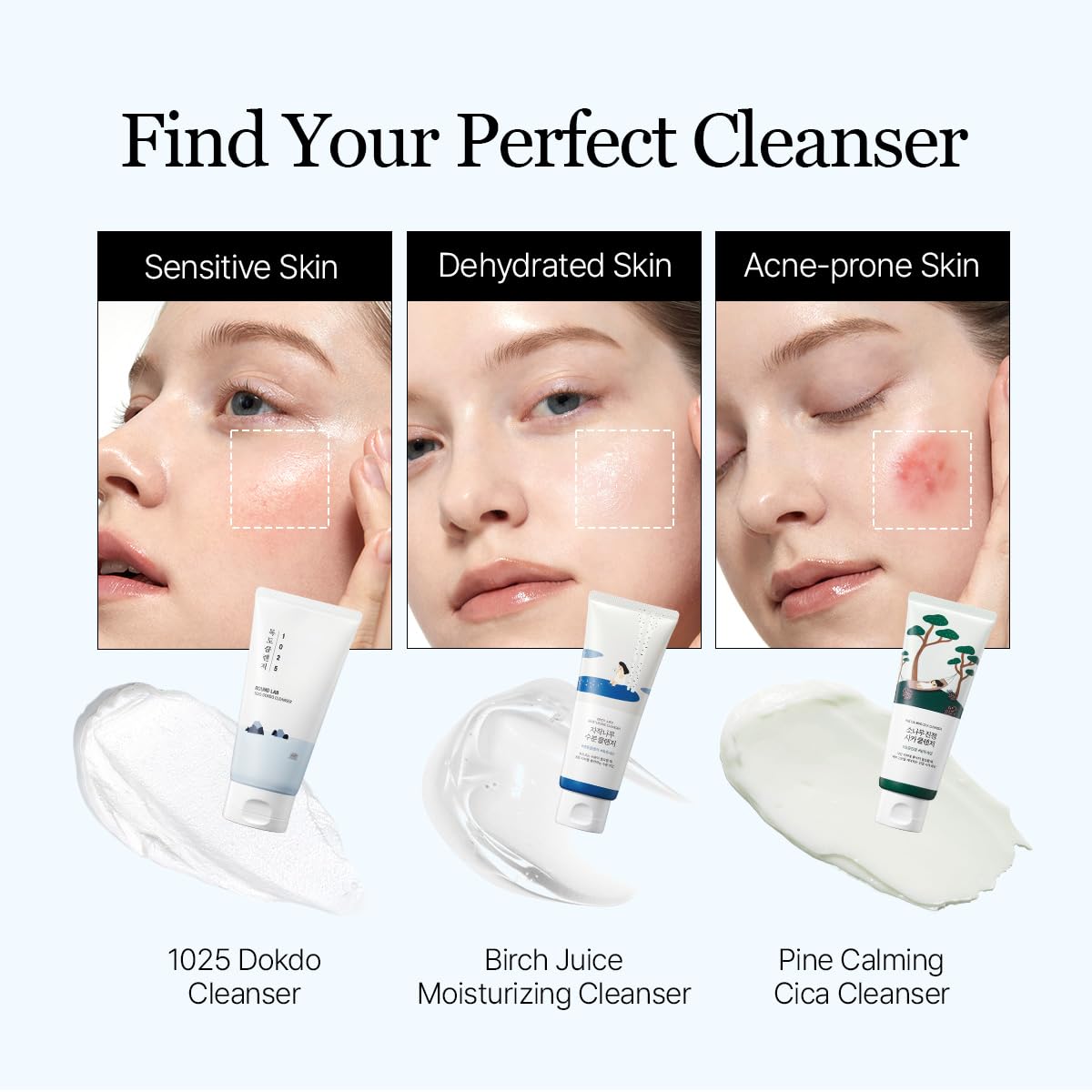 ROUND LAB 1025 Dokdo Cleanser: agua del mar profundo para una hidratación intensiva