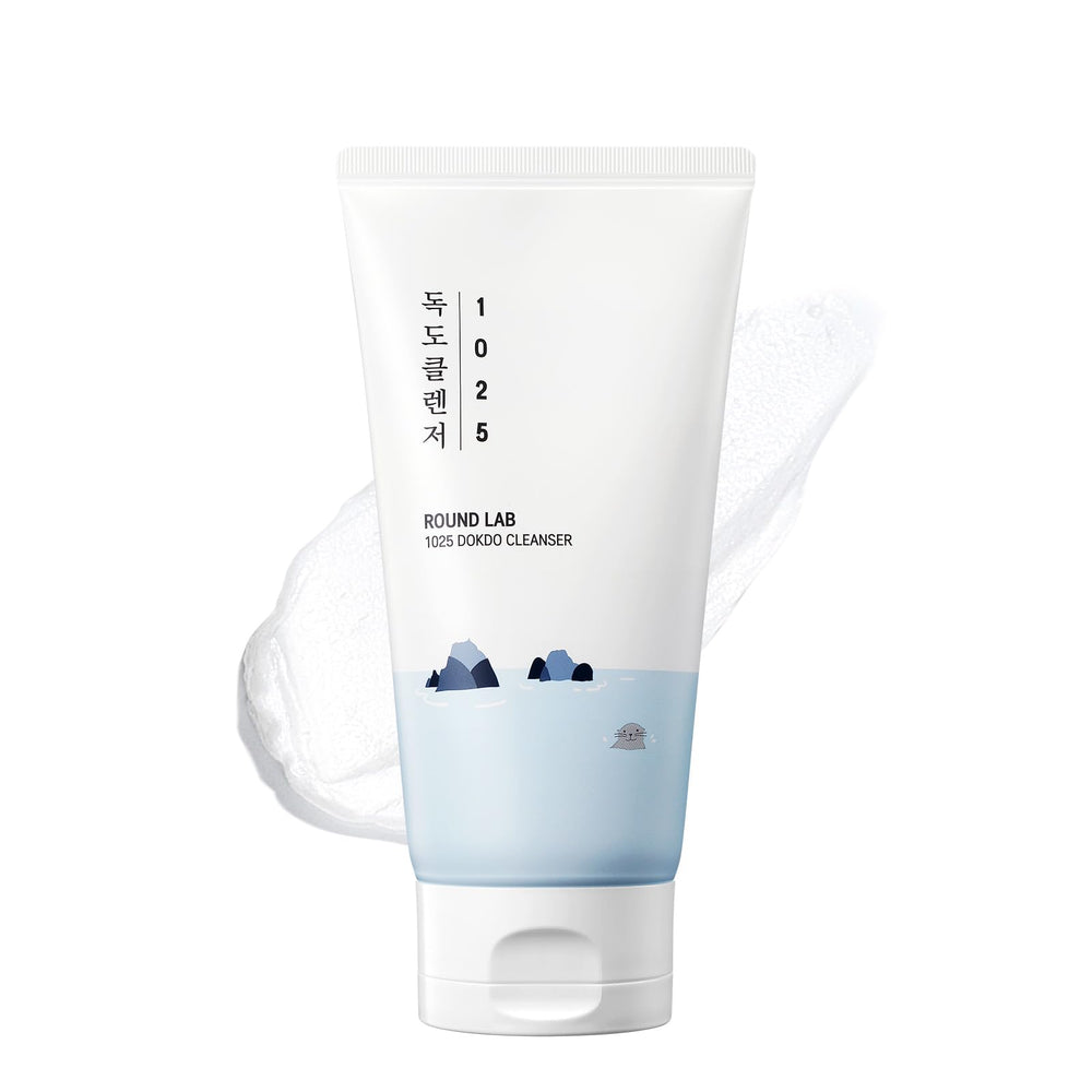 ROUND LAB 1025 Dokdo Cleanser: botella para limpieza facial suave y diaria