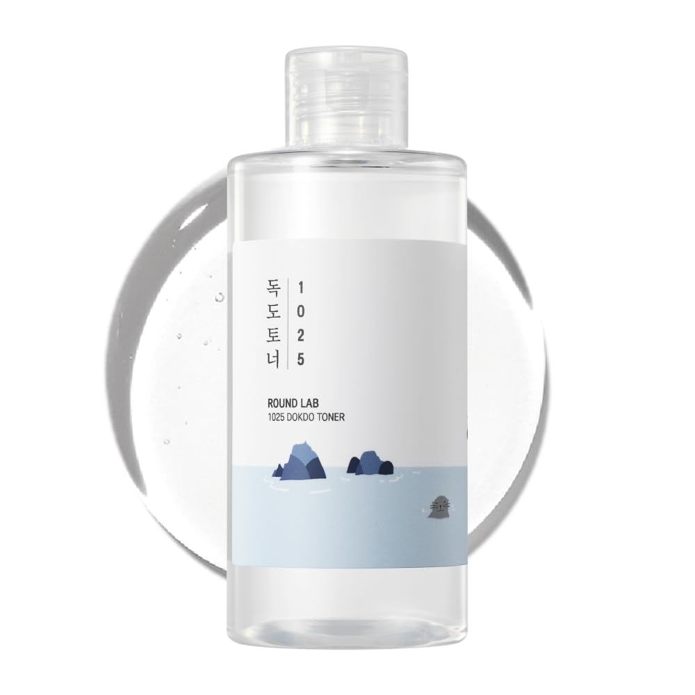 ROUND LAB 1025 Dokdo Toner exfoliación suave para renovar la piel sin irritación
