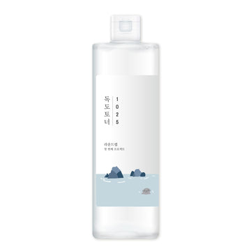 ROUND LAB 1025 Dokdo Toner: calma con panthenol