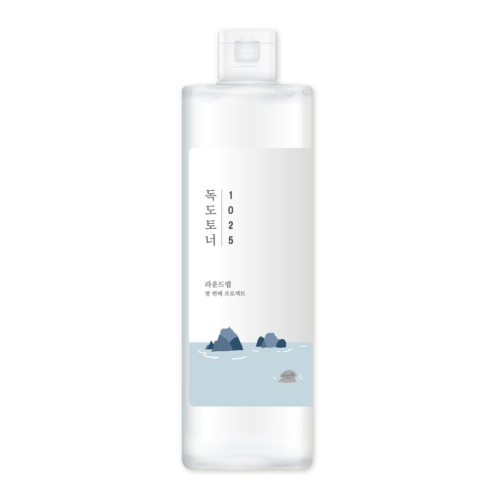 ROUND LAB 1025 Dokdo Toner: calma con panthenol