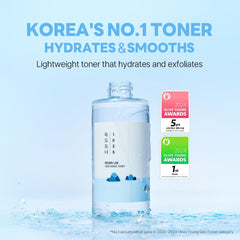 ROUND LAB 1025 Dokdo Toner: textura tipo agua y absorción rápida