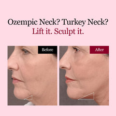 ROUND LAB Camellia Deep Collagen V Lifting Mask hidrogel se ajusta al contorno facial