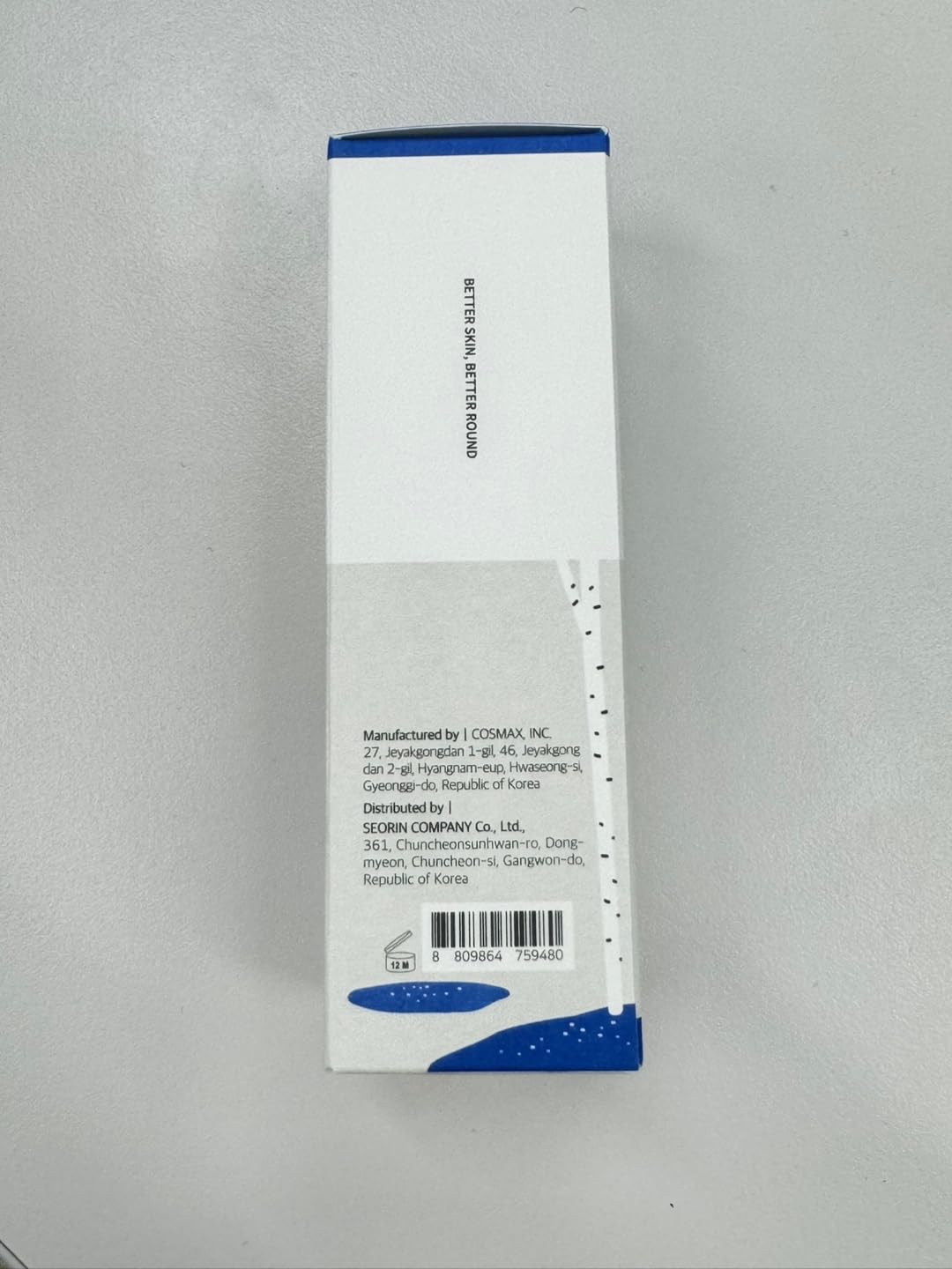 ROUND LAB Ampolla hidratante de jugo de abedul, 10 tipos de ácido hialurónico, hidratación en capas.