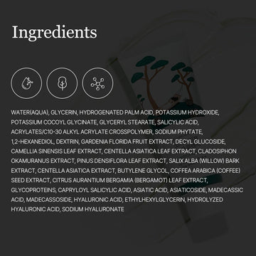 ROUND LAB Pine Calming Cica Cleanser exfolia suave con BHA y LHA.