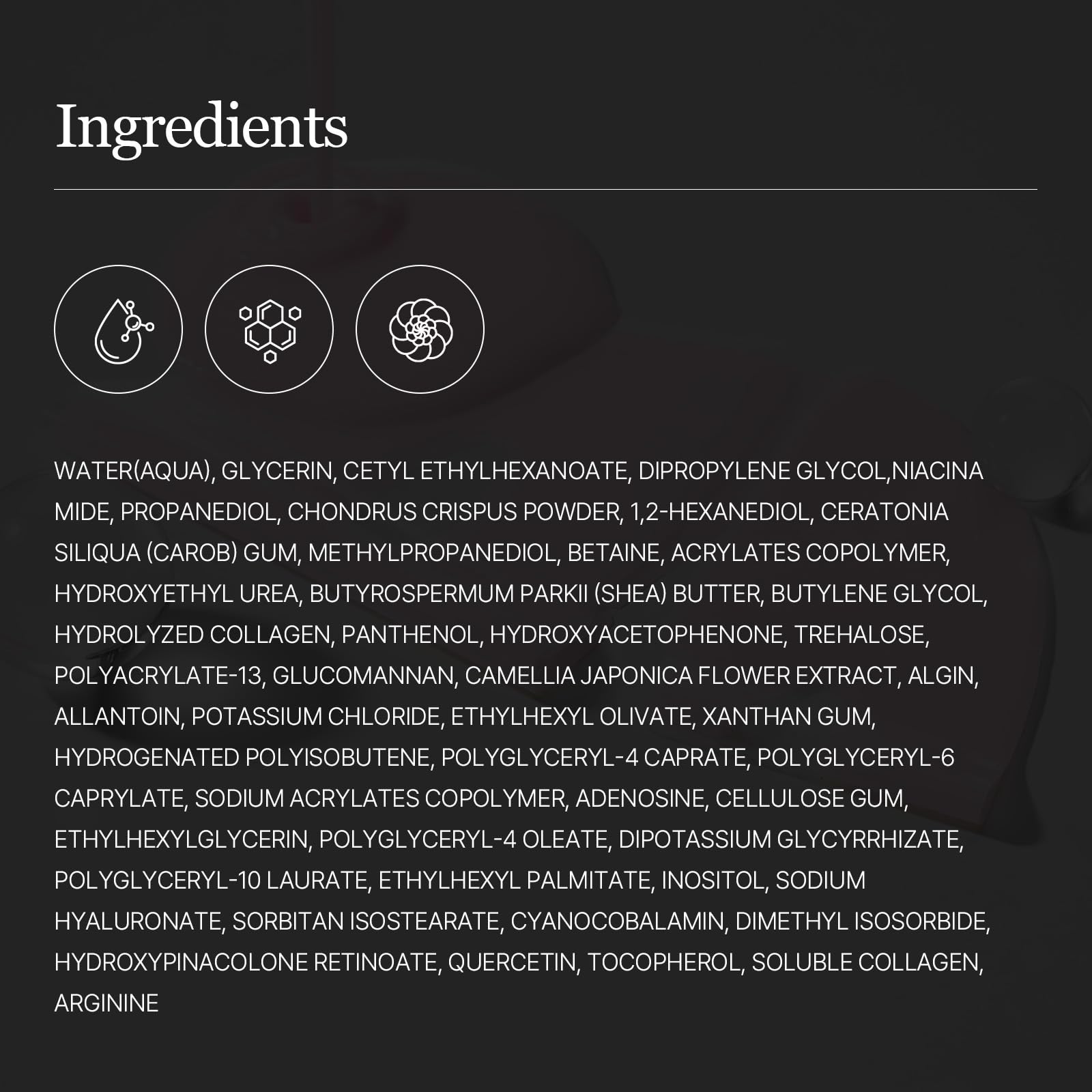 ROUND LAB Camellia Collagen Mask ajuste seguro sin deslizamientos