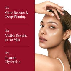 ROUND LAB Camellia Collagen Mask textura hidrogel rosa hidratante
