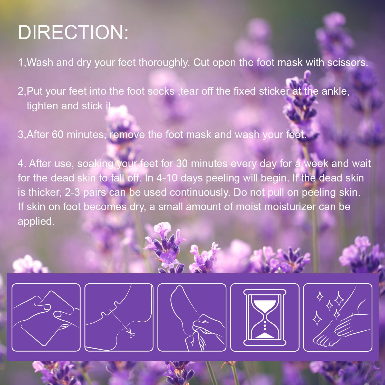 ROUSE ingredientes naturales lavanda, manteca de karité y aloe para hidratación suave.