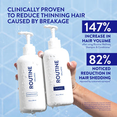 Routine Wellness acondicionador fortalecedor para cabello fino lavanda-cedro