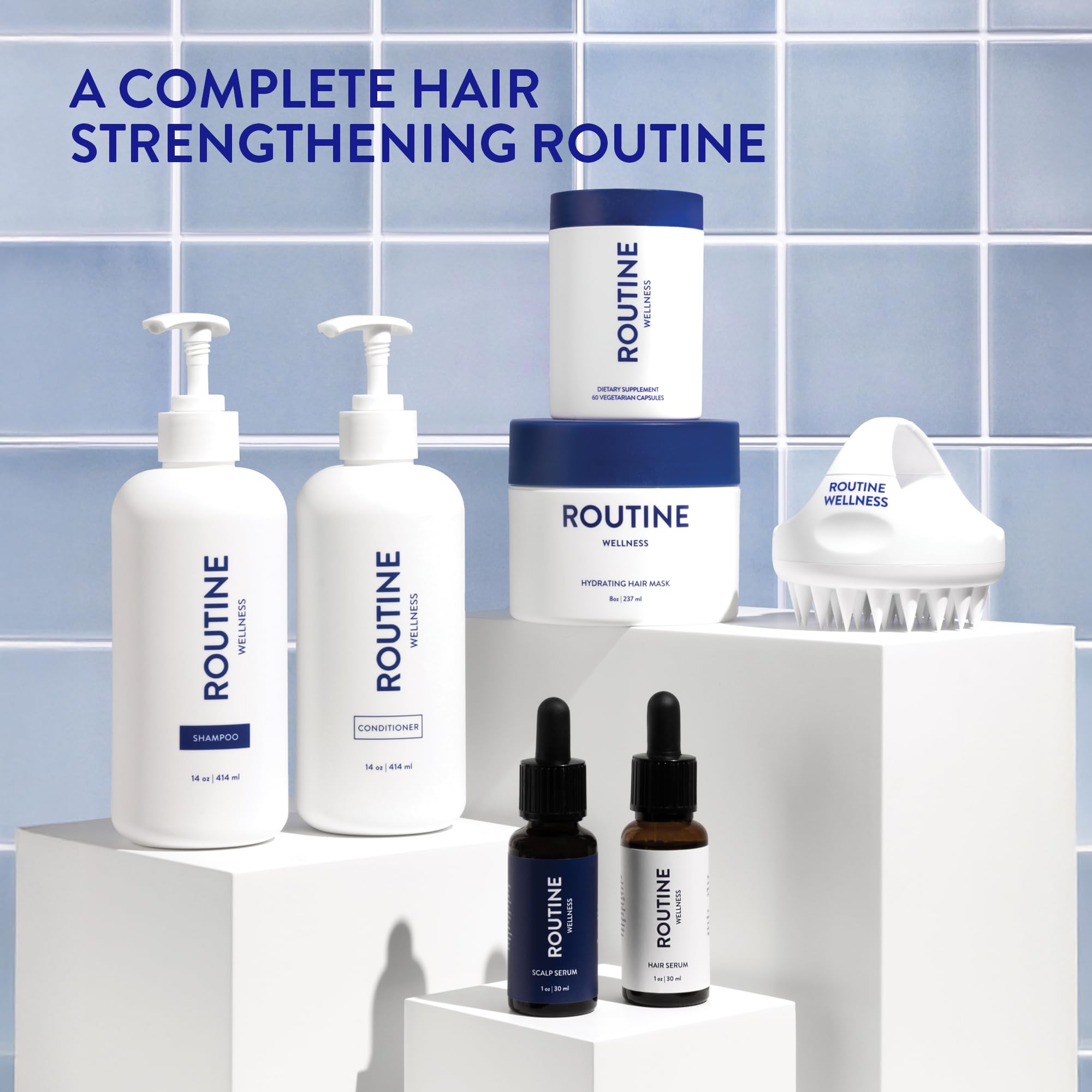 Routine Wellness etiqueta sin sulfatos, propuesta de cuidado suave