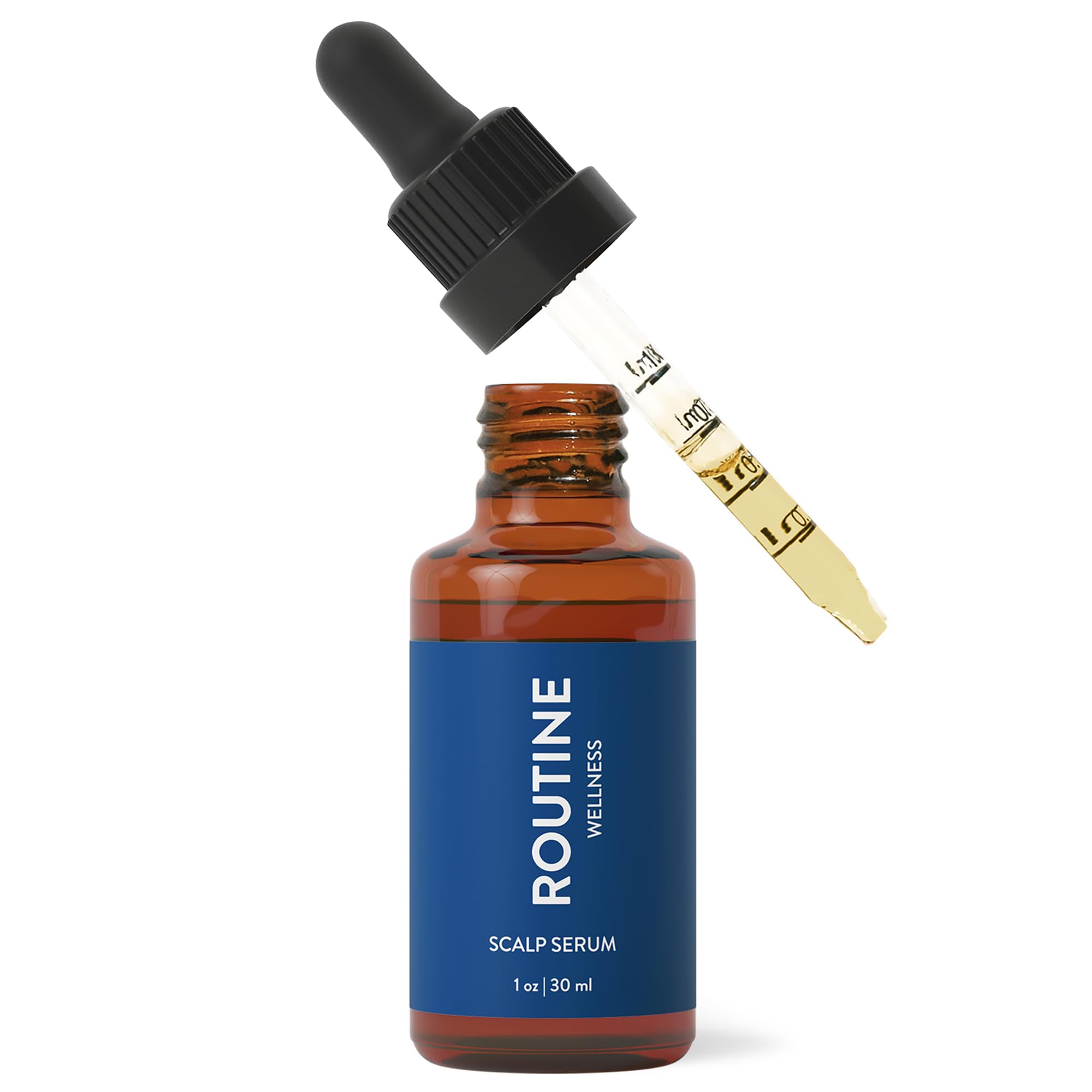 Routine Wellness Serum en botella de 30 ml, ideal para cabello más lleno.