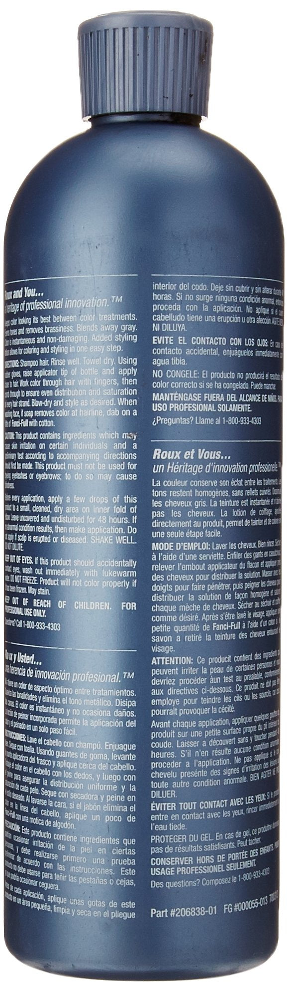Roux Fanci-Full Enjuague Chocolate Kiss: brillo natural tras el alisado.