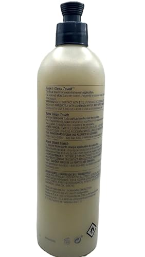 Roux nettoyant taches coloration cheveux — démonstration d'utilisation rapide.