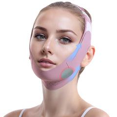 ROWMATE Graphene V-Line: banda de mentón lilac para definir la mandíbula con comodidad