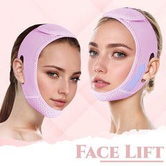 ROWMATE V Line Lifting Mask, versión para distintos rostros, define el contorno de manera suave.