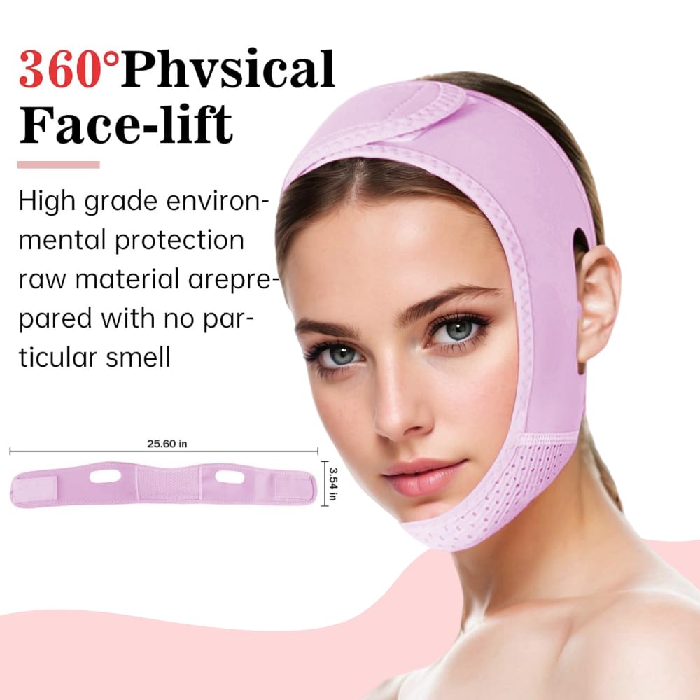 ROWMATE V Line Lifting Mask, uso nocturno para descanso cómodo y soporte suave.