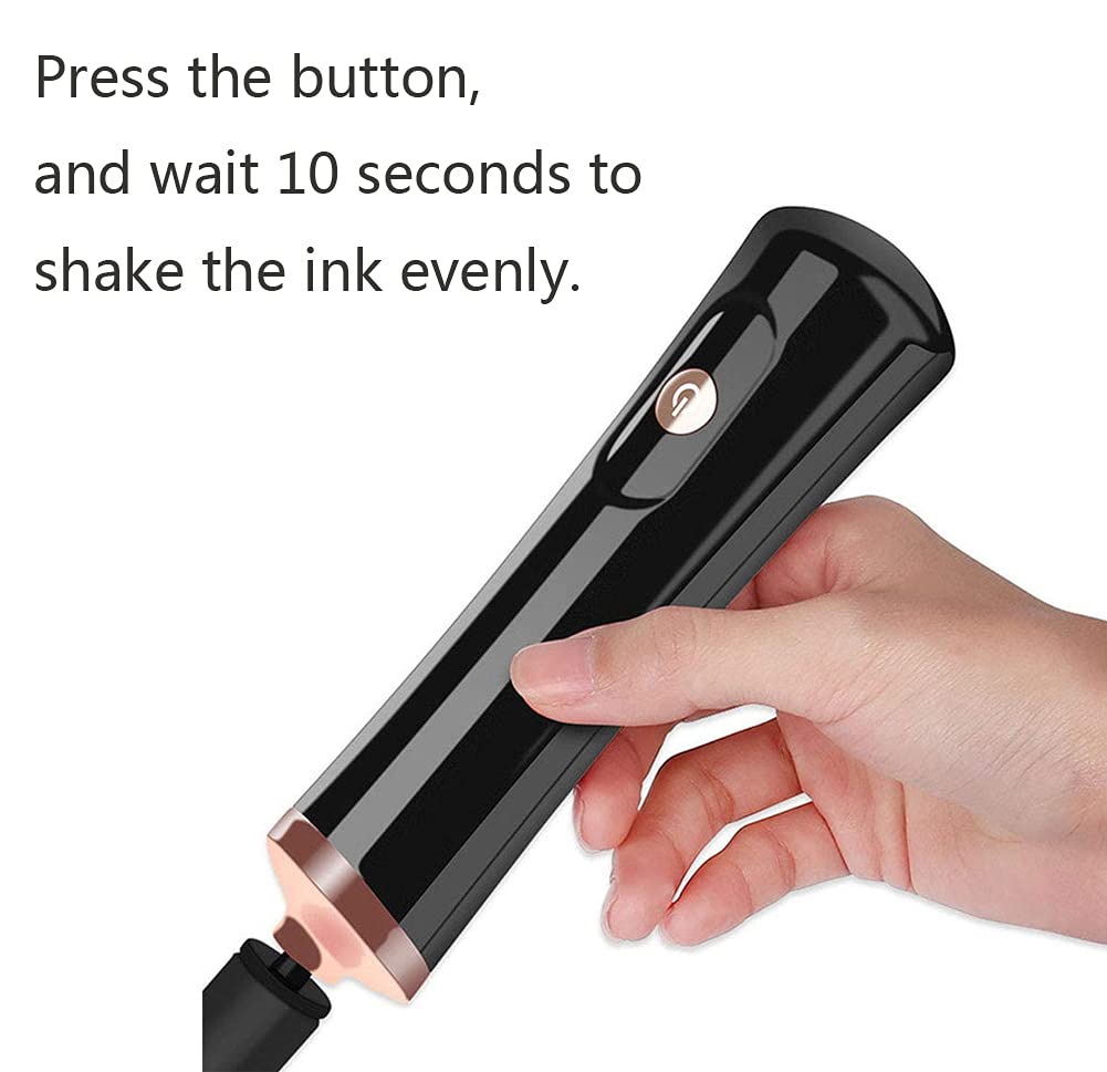 Rowzzi agitador eléctrico con diseño ergonómico para un agarre cómodo