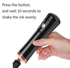 Rowzzi agitador eléctrico con diseño ergonómico para un agarre cómodo