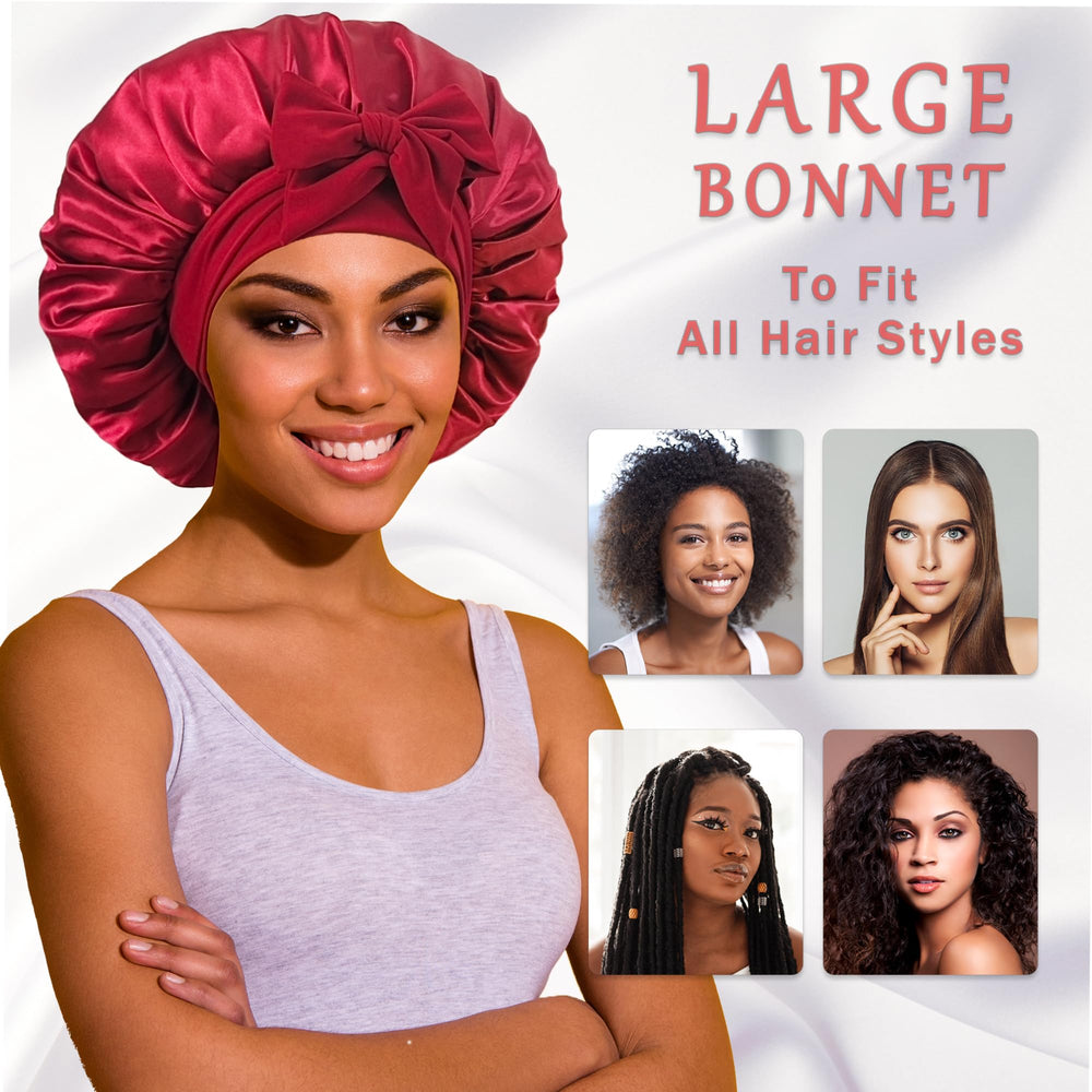 Gorro ROYBENS con diseño de lazo, estilo y protección del cabello.
