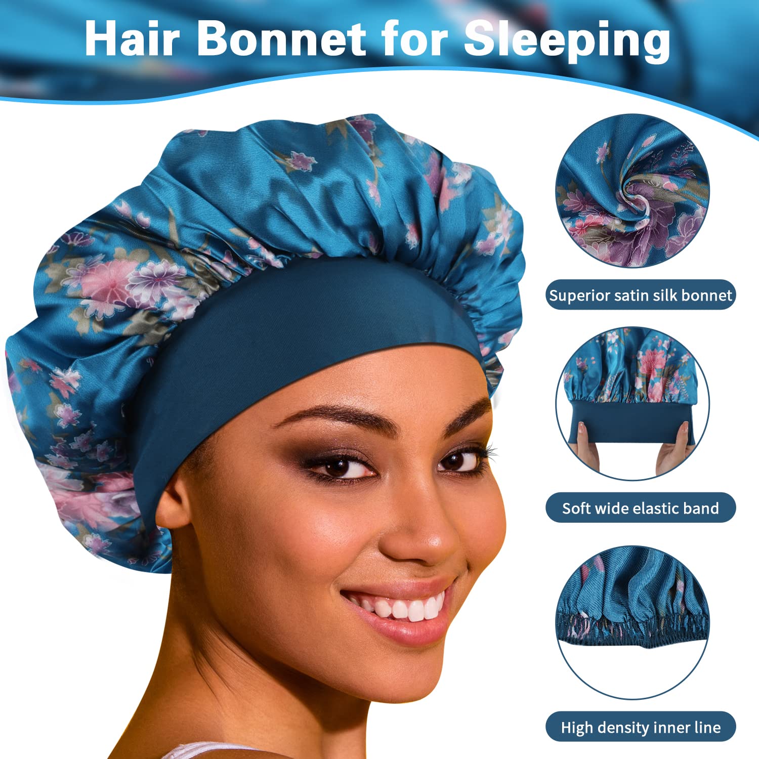 Roybens tamaño grande para diversos peinados como trenzas y afro.