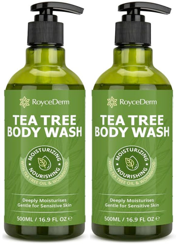 Roycederm jabon corporal en empaque, limpieza suave para el dia a dia.
