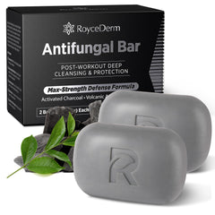 Roycederm, barra antifúngica con tea tree para uso diario y frescura.