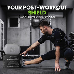 Roycederm, uso diario post-entrenamiento para piel activa y cómoda.