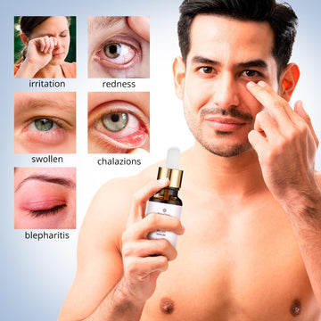 Roycederm: suero ocular, cuidado del párpado para uso diario.