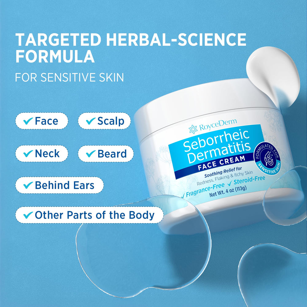 Roycederm textura ligera que se absorbe rápido y deja piel suave.