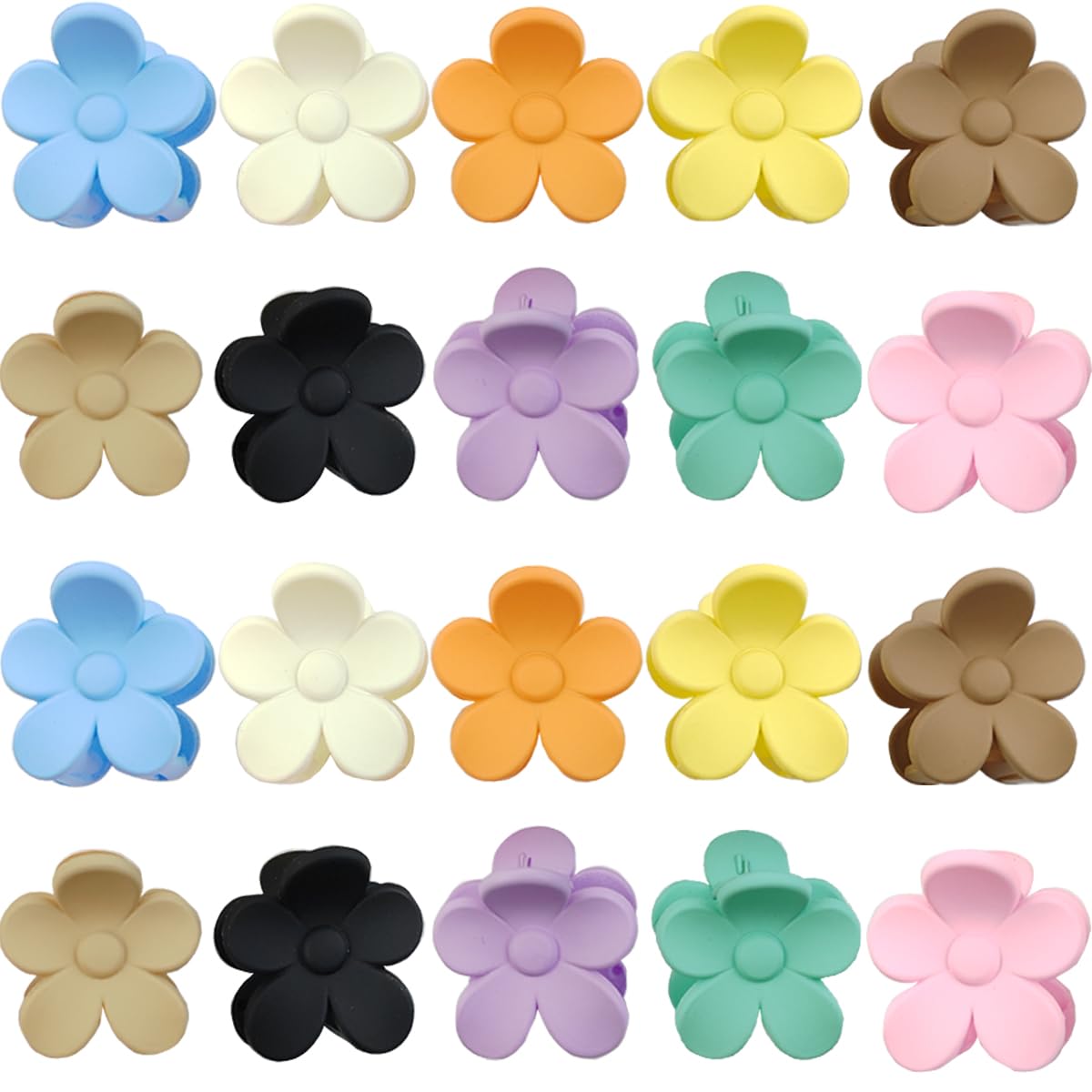 ROYHOO pinzas florales de 1,57 pulgadas para sujetar el cabello con estilo