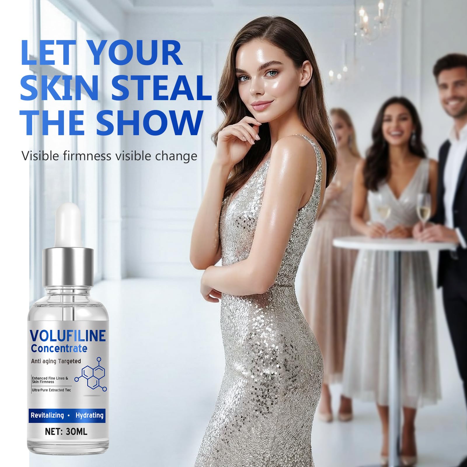 RSQQAV Volufiline Serum: radiancia diaria para un aspecto fresco