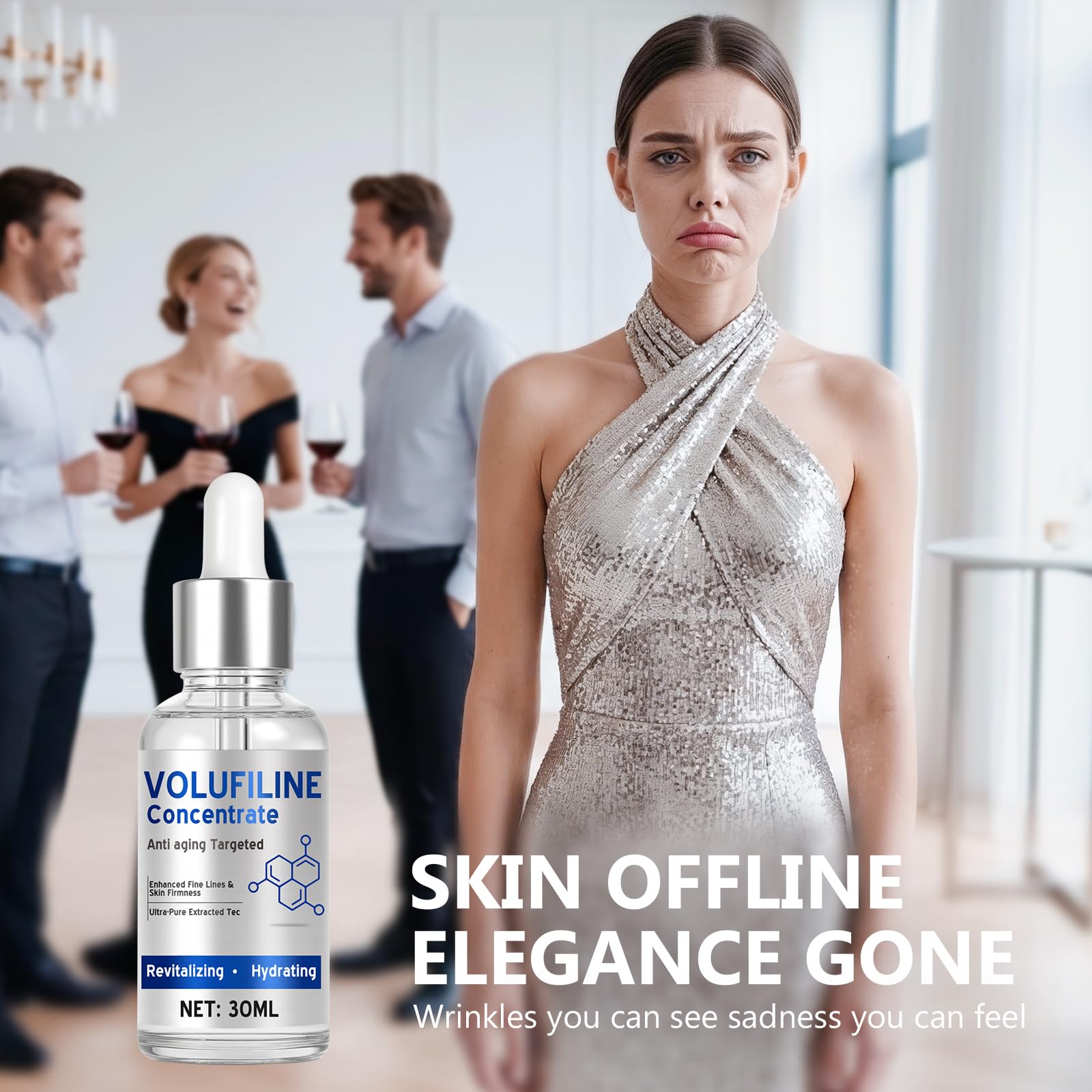 RSQQAV Volufiline Serum: textura ligera para rápida absorción