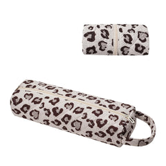 RSRSLEII bolsa de herramientas para peinado, estampa leopardo, ideal para viaje.