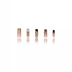 RTKHFZE pegatinas adhesivas para uñas, reutilizables para personalizar uñas