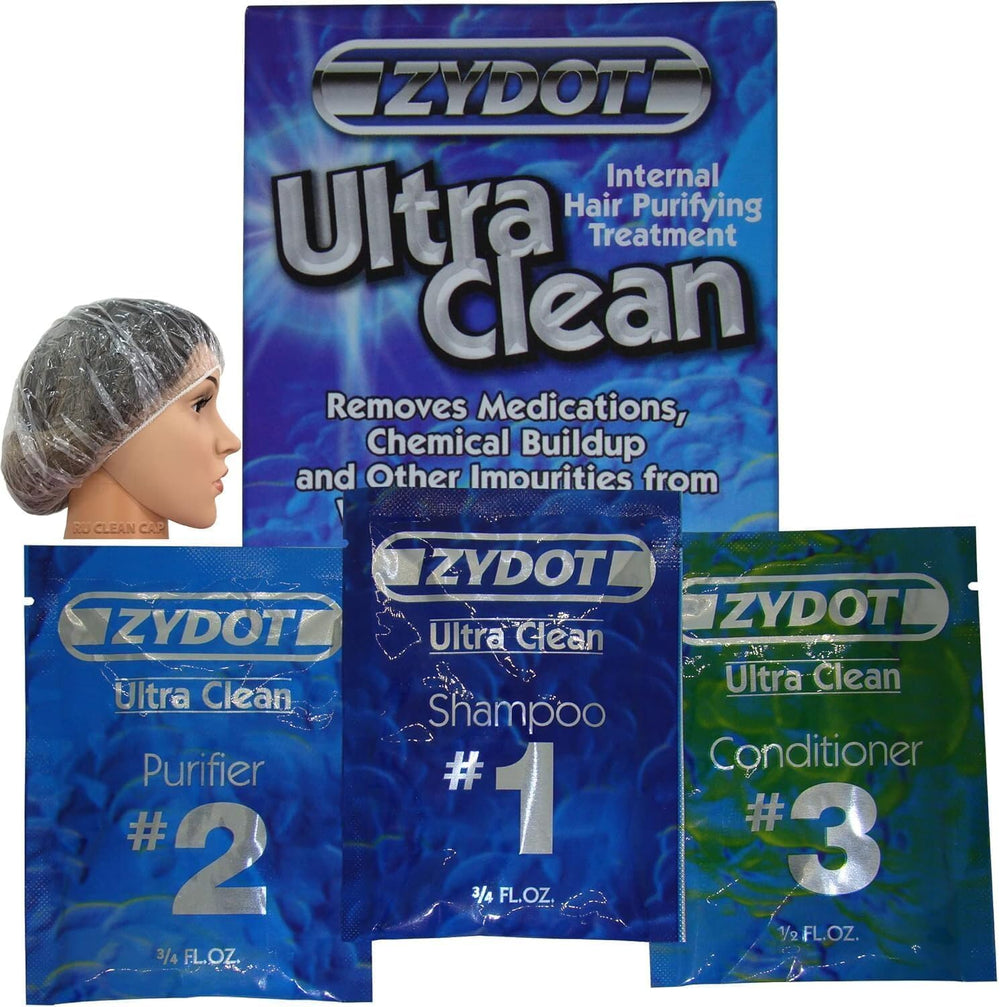 RU CLEAN Zydot Ultra Clean, envase del kit para detox capilar