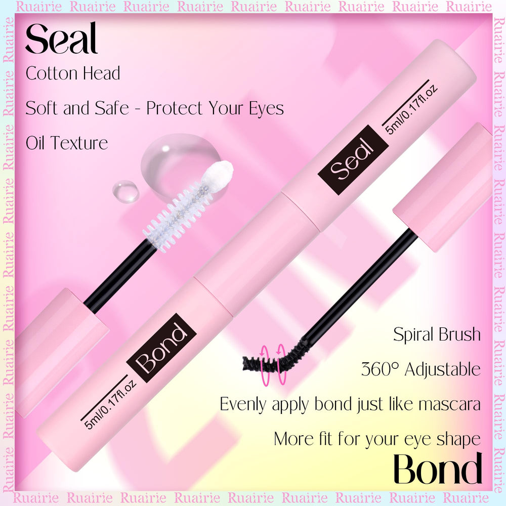 Ruairie Bond and Seal, sello transparente con cabeza blanca, fijación segura