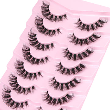 Ruairie Pestañas Falsas Mink Sintético 16 mm, 7 Pares — otra perspectiva del producto