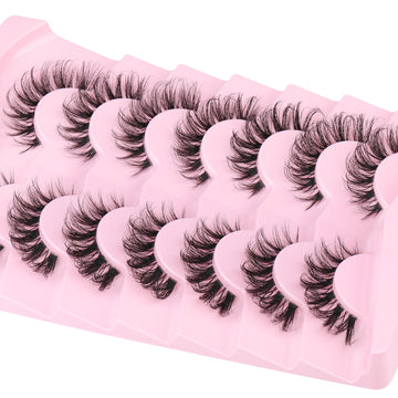 Ruairie Pestañas Falsas Mink Sintético 16 mm, 7 Pares — vista adicional del empaque