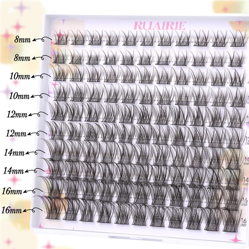 Ruairie Pestanas Ramitos 12mm con efecto natural y densidad equilibrada