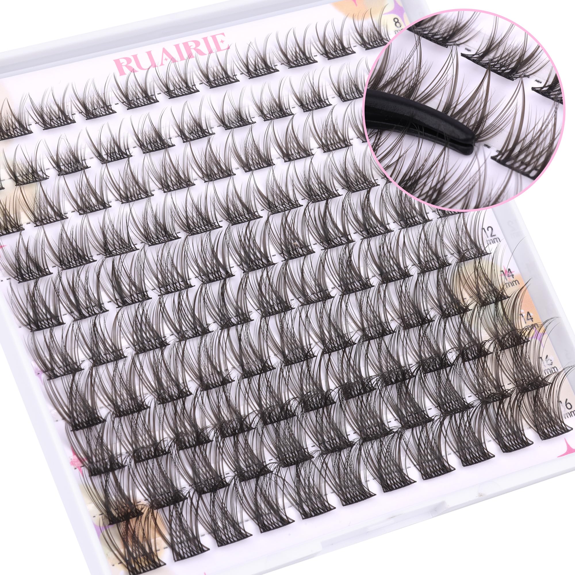 Ruairie Pestanas Ramitos 14mm para mirada definida con acabado ligero