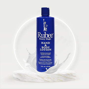 RUBEE Loción cuerpo, textura no grasa, uso diario recomendado