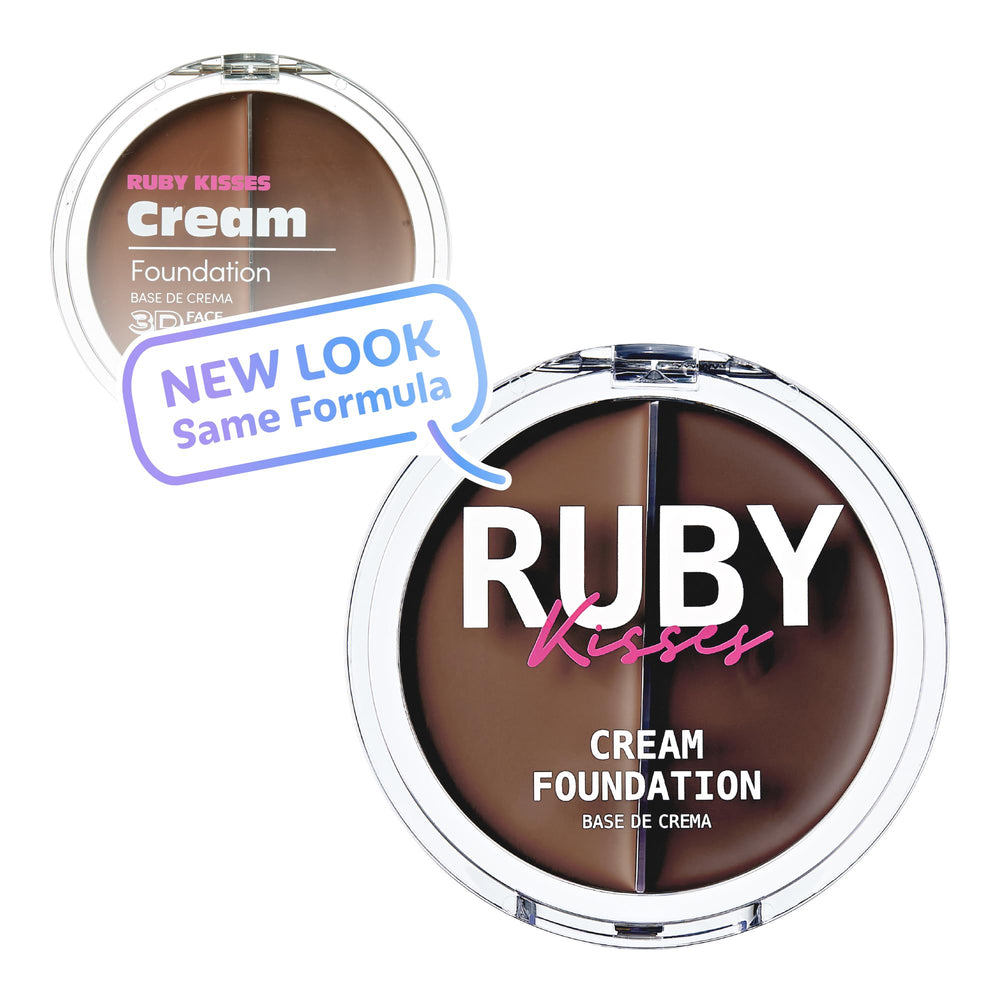 Muestra de tono de Ruby Kisses 3D Face Creator para adaptar cobertura