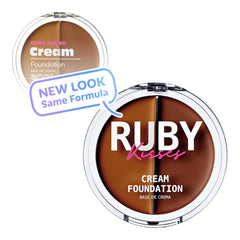 Ruby Kisses 3D Face Creator, textura cremosa semi-matte para acabado natural.