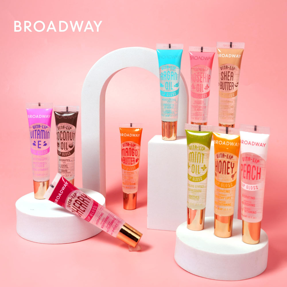Ruby Kisses Broadway Vita-Lip aplicacion diaria ideal para uso diario o sobre lápiz labial.