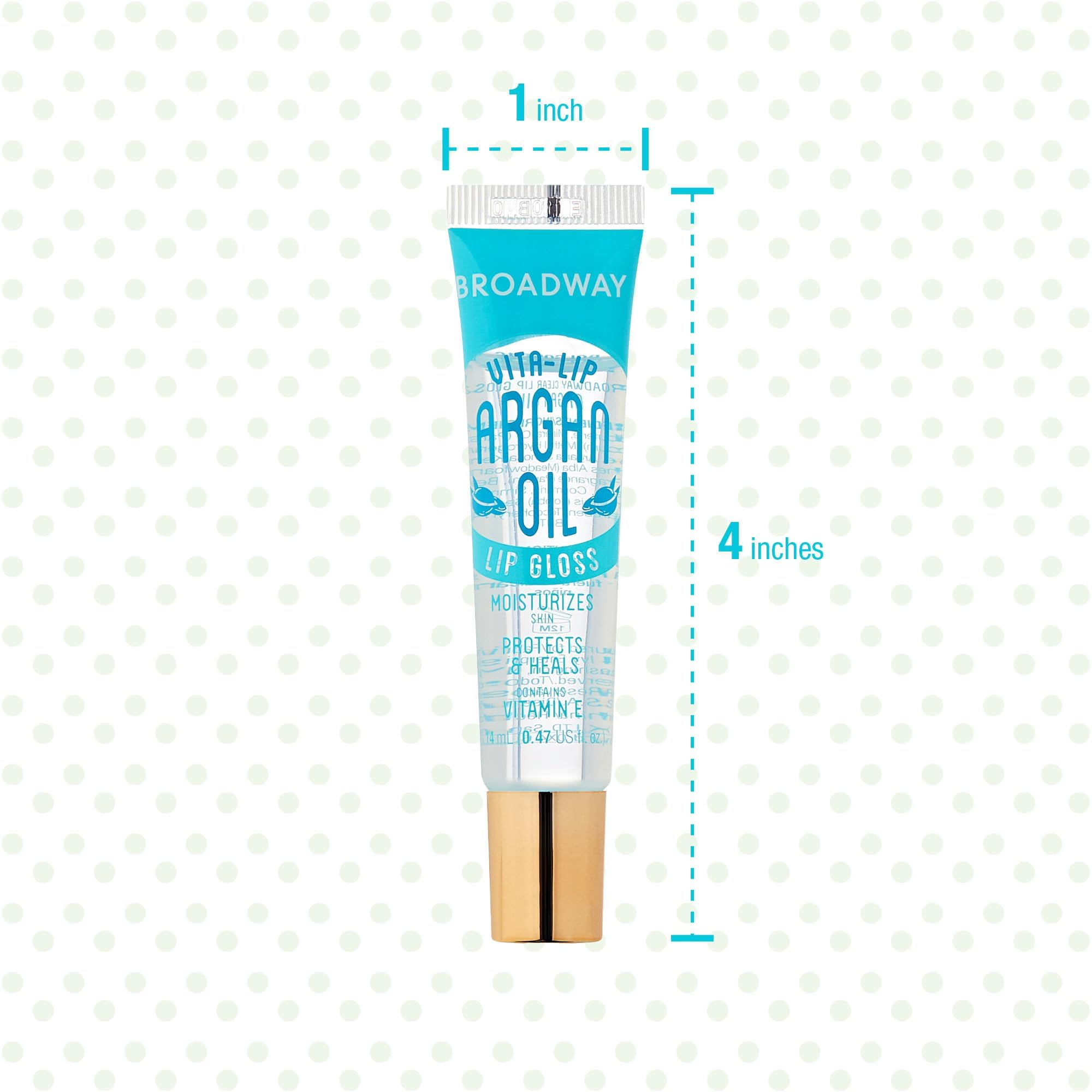 Rosa mosqueta en Ruby Kisses Broadway Vita-Lip Gloss para nutrición suave