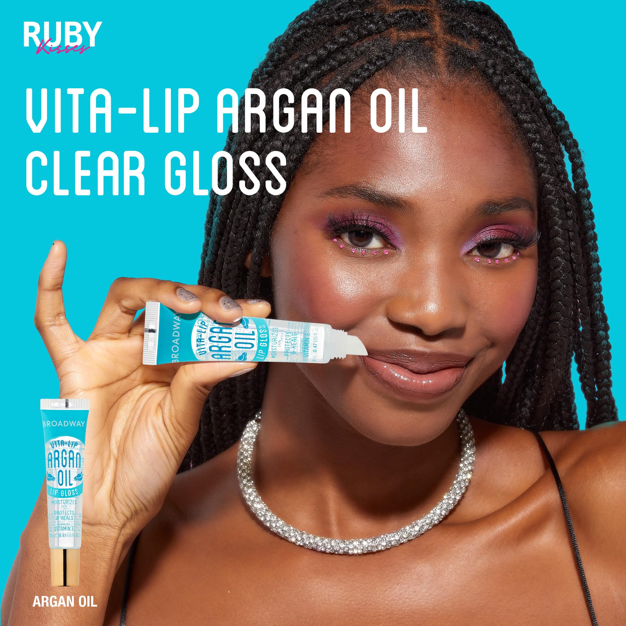 Textura no pegajosa Vita-Lip Gloss, hidratación confortable todo el día